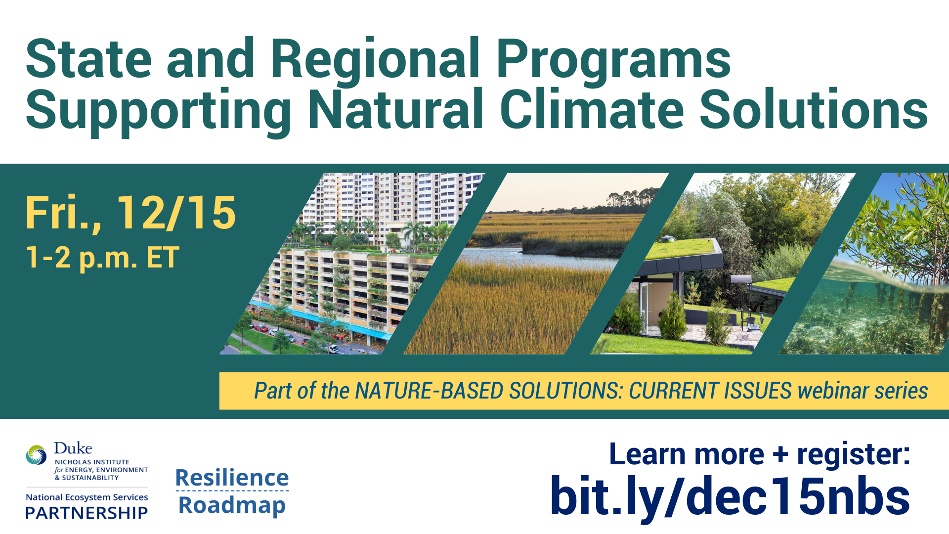 State And Regional Programs Supporting Natural Climate Solutions | The ...